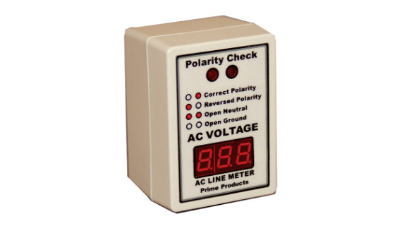 Digital AC Volt Meter & Polarity Tester