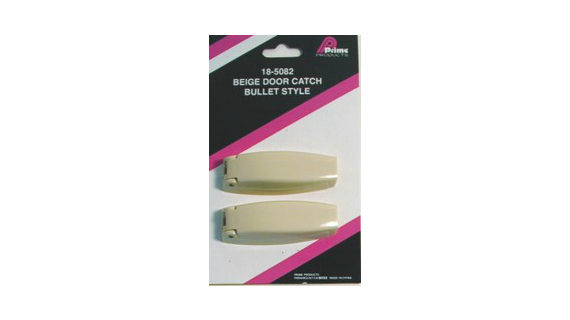 Beige Bullet Style Catch (Carded 2 Per Card)
