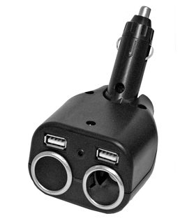 08-5048 dul outlet adapter w usb